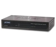 Šakotuvas Planet 8-Port 10/100/1000Mbps Gigabit Ethernet jungiklis