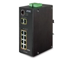 Šakotuvas PLANET IGS-10020PT tinklo komutatorius su valdomu L3 gigabito Ethernet ryšiu (10/100/1000), maitinimu per Ethernet (PoE) Mėlyna, Baltas