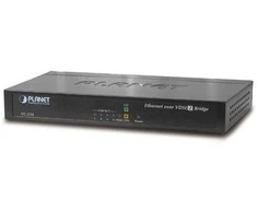 Planet VC-234 tinklo jungiklis Valdomas Fast Ethernet (10/100) Juodas 1U
