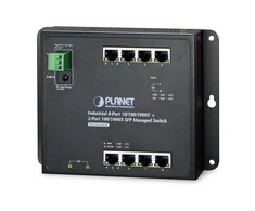 Šakotuvas SWITCH PLANET WGS-4215-8P2S 8X 1GB BASE-T POE/2X 1GB BASE-X SFP ZARZĄDZALNY L2/L4 pramoninis