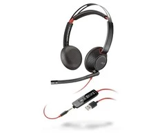Poly „Plantronics“ ausinės „Blackwire C5220“ binauralinis USB-A (masinis)