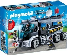 PLAYMOBIL CITY ACTION Specialiųjų operacijų sunkvežimis, 9360