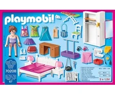 „Playmobil“ - Miegamasis su siuvimo kampu (70208)