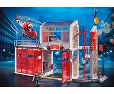 PLAYMOBIL CITY ACTION Ugniagesių gaisrinė su kopėčiomis, 9463