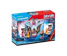 Žaislų rinkinys - Playmobil 71042 City Life Music Band (Playmobil, muzikantai, instrumentai)