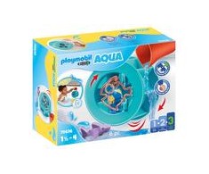 70636 PLAYMOBIL® 1.2.3 - Vandens sūkurys su ryklio jaunikliu