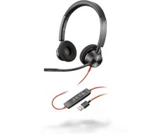 Ausinės Hewlett Packard (HP) Plantronics POLY Blackwire 3320 BW3320 USB-A