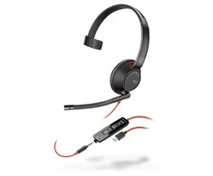 „Poly Plantronics Blackwire 5210“ ausinės, monofoninė, USB-C ir 3,5 mm lizdas, optimizuotas vieningas ryšys