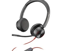 „Poly Plantronics Blackwire 8225“ ausinės, stereofoninė, USB-C, optimizuotas vieningas ryšys