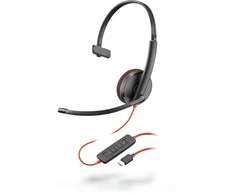 Plantronics Poly Blackwire C3215 USB-A ausinės