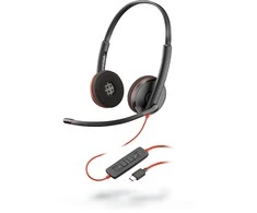 Ausinės Poly Blackwire, C3220 USB-C