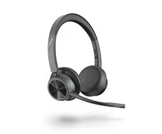 „Poly Plantronics Voyager 4320 UC Bluetooth“ ausinės, binaurinis, nano raktas su USB-C jungtimi