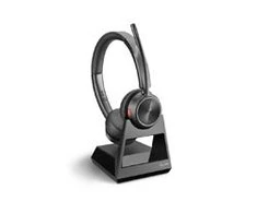 Poly Savi 7220 Office, S7220 D, OTH, BIN, DECT Poly Ausinės Savi 7220 Office Su mikrofonu On-ear Belaidės Juodas
