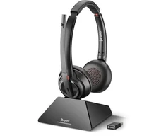 Ausinės Poly Savi 8220 UC USB-A Stereo, DECT, įskaitant USB Dongle su ANS PC