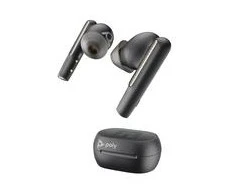 Ausinės Poly Voyager FREE 60+ UC W Touch Basisladeg., Teams, Jutiklinis ekranas, USB-A, BT700, juodos spalvos