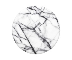 PopSockets – PopGrip TresChic – Dove Baltas Marble