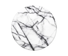 PopSockets – PopGrip TresChic – Dove Baltas Marble