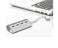 Port Designs USB šakotuvas PORT, 4 jungtys, USB 2.0