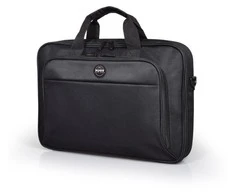 PORT DESIGNS HANOI II CLAMSHELL 13/14 Briefcase, Juodas | PORT DESIGNS | Nešiojamas kompiuteris case | HANOI II Clamshell | Notebook | Shoulder strap | Juodas