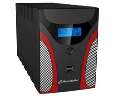 POWER WALKER UPS Line-Interactive CSW 1500 VA 8x IEC Out RJ11/RJ45 įvestis / išvestis USB 2x USB įkroviklis