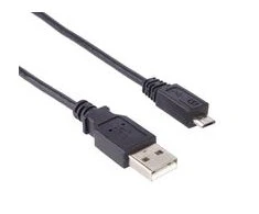 USB kabelis PremiumCord USB-A - mikroUSB 5 m Juoda (ku2m5f)
