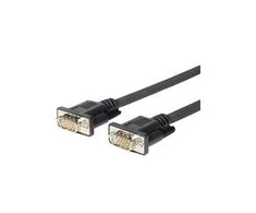 Kabelis VivoLink D-Sub (VGA) - D-Sub (VGA) 0.9m juoda (PROVGAMC0.9)