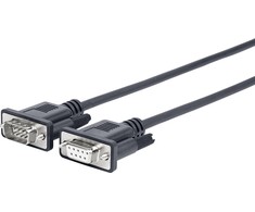 VivoLink DB- 9 - DB- 9, 2m, Juoda (ProRS2.0)