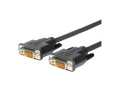 Kabelis VivoLink DVI- D - DVI- D 2m Juoda (PRODVIS2)