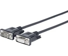 VivoLink DB-9 - DB-9, 5m, Juoda (PRORS5)