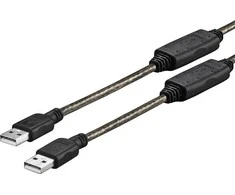 USB kabelis VivoLink USB-A - USB-A 10 m Juodas (PROUSBA10)