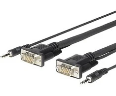Profusion VivoLink PROVGAMCS1.8 - 1.8 m - VGA (D-Sub) + 3.5mm - VGA (D-Sub) + 3.5mm - Male - Male - Straight