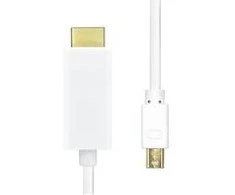 Proxtend Mini Displayport 1.2 to HDMI 5M Baltas