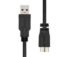 USB kabelis ProXtend ProXtend USB 3.2 Gen1 A Micro B M / M Juodas 0.5M