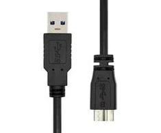 USB kabelis ProXtend ProXtend USB 3.2 Gen1 A Micro B M / M Juodas 0.5M