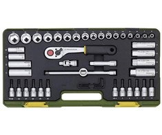 Galvučių rinkinys 3/8" 44 dalių PROXXON