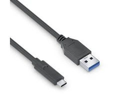 PureLink USB-C į USB-A laidas – 3.1 Gen 2, 3A, 10G – iSeries – juodas – 0,50 m