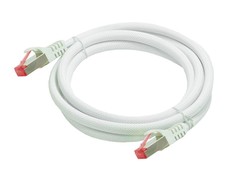 Python Series Python RNS Patchkabel Cat.6 S/FTP PiMF PVC 250MHz OFC 2,0m balta