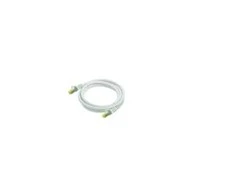 Python Series Python patch kabelis su Cat.7 neapdorotu kabeliu S/FTP PiMF be halogenų 0,5 m balta