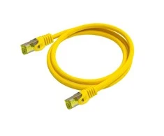 Python Series Python Patchkabel mit Cat.7 Rohkabel S/FTP PiMF halogenfrei 3m gelb