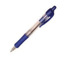 Automatinis mėlynas rašiklis 0,7mm Q-connect