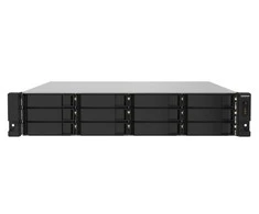 Serveris QNAP | 12 skyrių | TS-1232PXU-RP-4G | „AnnapurnaLabs Alpine“ | AL324 keturių branduolių | Procesoriaus dažnis 1,7 GHz | 4 GB | DDR4