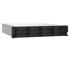 Serveris QNAP | 12 skyrių | TS-1232PXU-RP-4G | „AnnapurnaLabs Alpine“ | AL324 keturių branduolių | Procesoriaus dažnis 1,7 GHz | 4 GB | DDR4