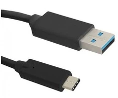QOLTEC 50500 Qoltec Cable USB 3.1 tipo C kištukas USB 3.0 A kištukas 1m