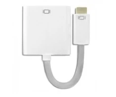 Qoltec Adapteris Mini DVI na DVI (24+5) | Full HD | 0.16m