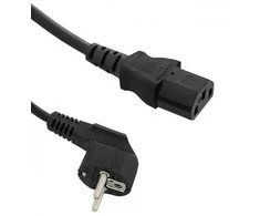QOLTEC 50549 Qoltec kintamosios srovės maitinimo kabelis ATX 3 kontaktų S03/ST3 1,4 m