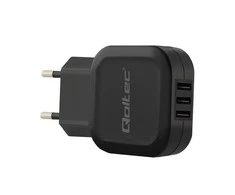 QOLTEC 50191 kintamosios srovės adapteris 17W 5V 3.4A 3xUSB