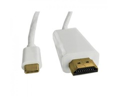 QOLTEC 50415 Qoltec DisplayPort Alternatyvus režimas USB 3.1 CM / HDMI AM | 4Kx2K | 2 m