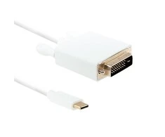 QOLTEC 50417 Qoltec DisplayPort Alternatyvus režimas USB 3.1 tipo C vyriškas DVI kištukas 4Kx2K 2m