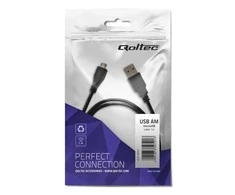 QOLTEC 50521 kabelis USB 2.0 kištukas / mikro USB kištukas