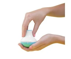 Dantų šepetėlis Quirky Keistas Bobble – dantų valymo laikmatis su rankena (mėlyna)
